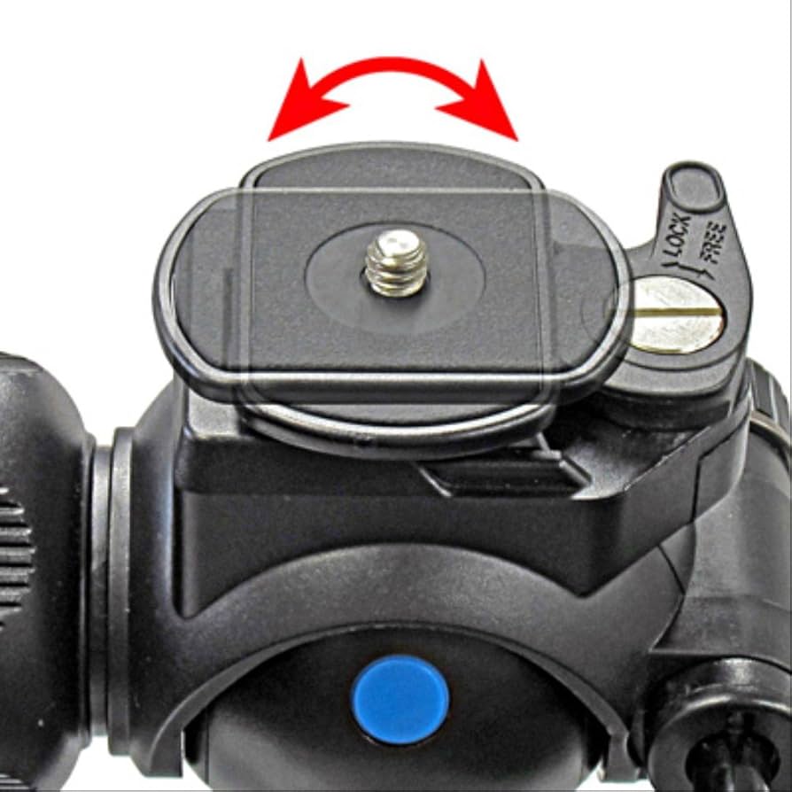 Velbon フリュード雲台 FHD-53D 中型 底面径44mm ビデオ撮影用 DIN規格クイックシュー対応 プラスチック製 470201 d2ldlup 61u0eSDWSOL._AC_SY200_QL15_.jpg